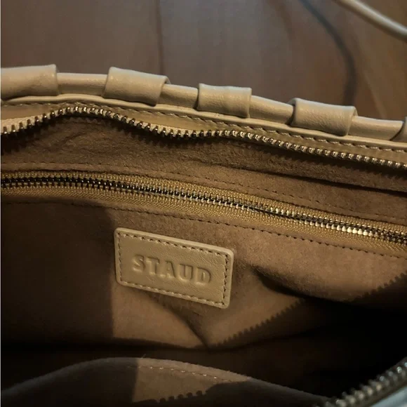 STAUD Bean Leather Shoulder Bag - Picture 5 of 6